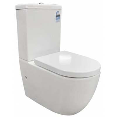 Toilet Suite Vortex Flush BTW LEN007 S/P Pan